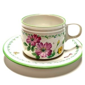 Cup & Saucer Garden Bloom by Studio Nova